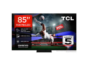 Tcl - RGB MINI LED 80-89 Ultra HD 4K TV - 85 inch, Audio, Tv en Foto, Televisies, Overige merken, Verzenden, Nieuw, 100 cm of meer