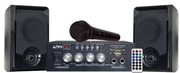 Party Light & Sound KA100 - Karaoke Set met USB/SD en, Ophalen of Verzenden, Nieuw