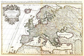 Europa - .; H. Jaillot - LEurope - 1692, Boeken, Nieuw