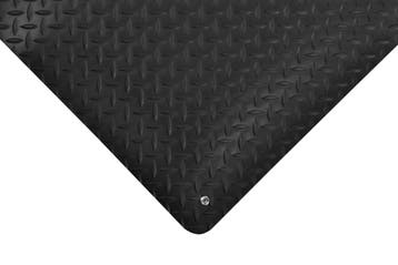 Notrax® Diamond Stat™ werkmat - Zwart - Anti - slip - Binnen, Verzenden