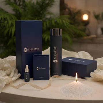 ELEMENT - Kaarsenzand Gift Set - Vanille Geur - 400 gram -, Ophalen of Verzenden, Nieuw
