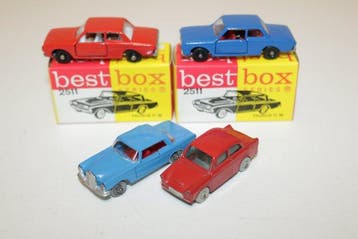 Best Box 1:64 - Modelauto (4) - Best Box 4 modellen waarvan, Hobby en Vrije tijd, Modelauto's | 1:5 tot 1:12, Nieuw