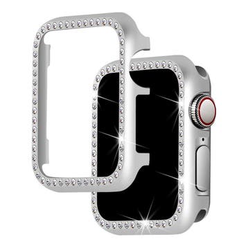 DrPhone Apple Watch 1/2/3 38mm TPU Bling Case met Kristal Di, Verzenden, Nieuw