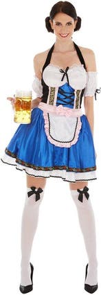 2dekans | dressforfun - vrouwenkostuum dirndl sexy, Ophalen of Verzenden, Zo goed als nieuw