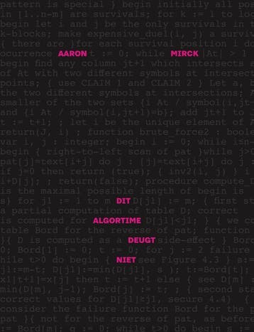 Dit algoritme deugt niet - Aaron Mirck 9789082108378, Verzenden, Gelezen, Aaron Mirck