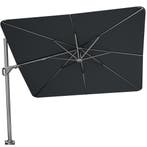 Nexus T2 premium zweefparasol 300x300 cm faded black, Tuin en Terras, Parasols, Ophalen of Verzenden, Nieuw