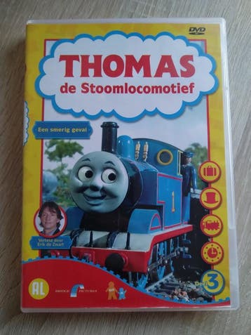 DVD - Thomas De Stoomlocomotief - Een Smerig Geval, Alle leeftijden, Verzenden, Gebruikt, Avontuur