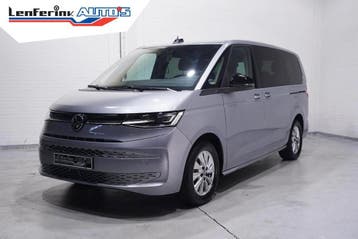 VW Multivan 1.4 Ehybrid 218pk L2h1 6-DSG NAP Panodak Camera, Dealer onderhouden, Stof, Gebruikt, Euro 6