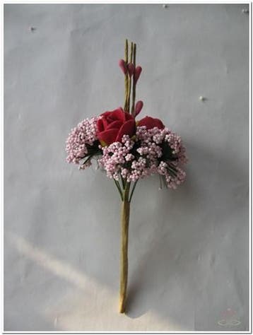 Corsage Miniroos New Style Pick Pink-Roze, Ophalen of Verzenden, Nieuw