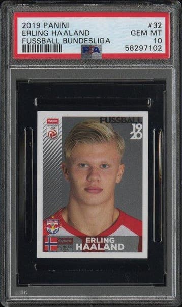 Panini Figurina Erling Haaland Panini Fussball Bundesliga, Nieuw