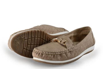 Lorrach Loafers in maat 41 Beige, Kleding | Dames, Verzenden, Beige, Overige typen, Zo goed als nieuw