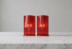 Kartell - Ferruccio Laviani - Tafellamp (2) - 2x Take - Rood