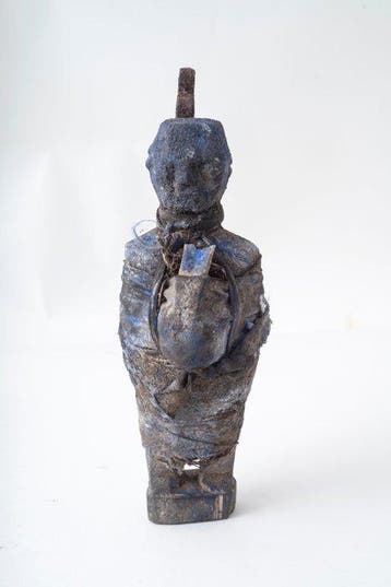 Kleine voodoo-beschermfetische. Vodoun, Vodou, Voodoo, Antiek en Kunst