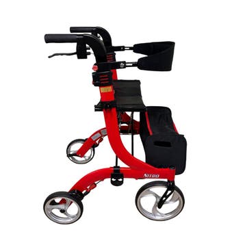 Gebruikte Drive Nitro Rollator Large (L) Rood | Bouwjaar 202, Diversen, Ophalen of Verzenden, Gebruikt