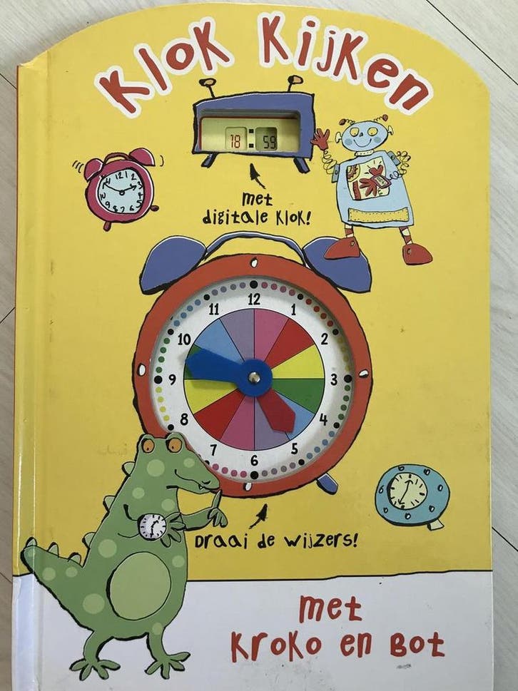 Klok kijken met Kroko en Bot 9789059472129 P. Hegarty, Boeken, Kinderboeken | Baby's en Peuters, Gelezen, Verzenden