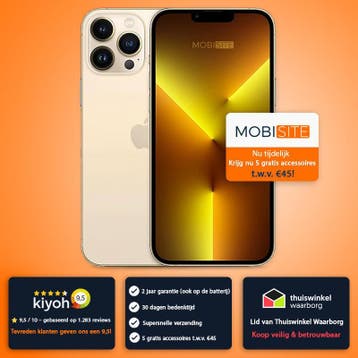 iPhone 13 Pro 128GB | 4 Gratis Accessoires – Accu tot 100%, Telecommunicatie, Mobiele telefoons | Apple iPhone, 128 GB, Verzenden