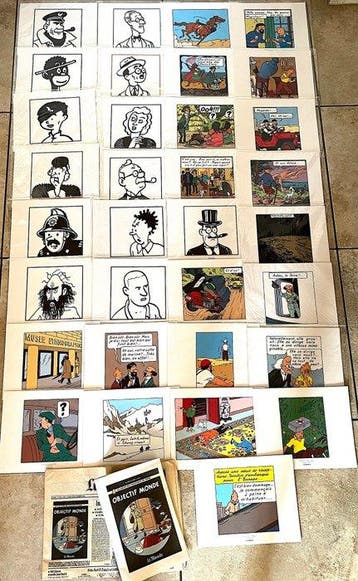 Hergé Ex Libris - Tintin - Tintin - 99 ex-libris 2011 +, Nieuw