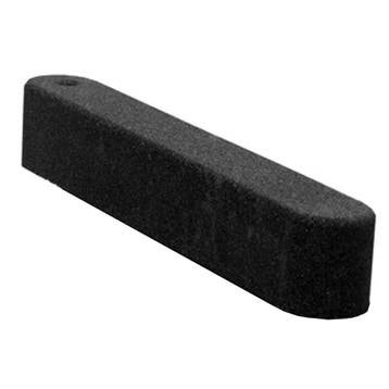 Rubber zandbak rand / opsluitband - 100 x 15 x 15 cm - Zwart, Tuin en Terras, Verzenden, Nieuw