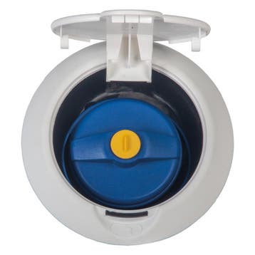 Watervulopening 40mm met Klepje Wit, Ophalen of Verzenden, Nieuw