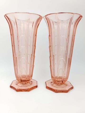 Val Saint Lambert - Charles Graffart & René Delvenne - Vaas, Antiek en Kunst, Antiek | Glas en Kristal