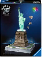Iconics 3D Puzzel - Statue of Liberty with Lights (108, Verzenden, Nieuw
