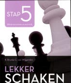 Lekker schaken stap 5 strategie/koningsaanval/eindspel, Verzenden, Gelezen, Cor van Wijgerden
