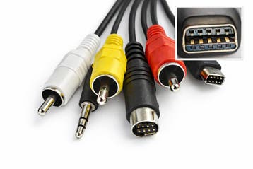 JVC Multi AV Cable voor GZ-MC200 / GZ-MC200EK / GZ-MC200US D, Verzenden, Zo goed als nieuw