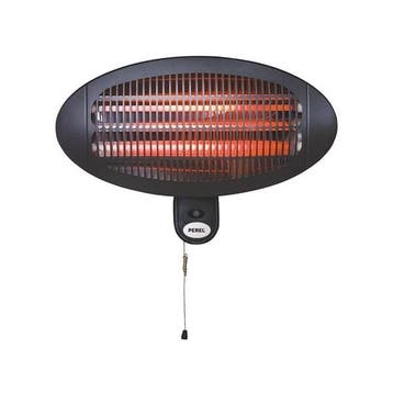 Terrasverwarmer | Perel | Hangend (2000W, Muurbevestiging), Tuin en Terras, Terrasverwarmers, Verzenden, Nieuw