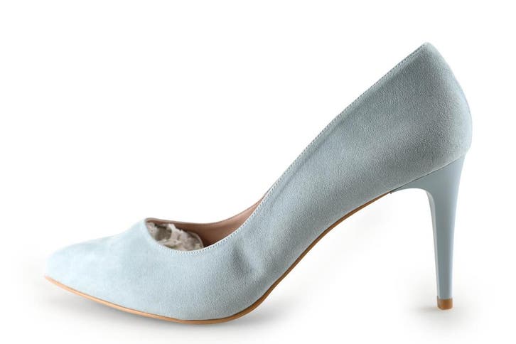Aimee Pumps in maat 41 Blauw, Kleding | Dames, Schoenen, Blauw, Zo goed als nieuw, Pumps, Verzenden