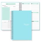 Ongedateerde A5 Spiraal Weekplanner Notebook Agenda, Diversen, Verzenden, Nieuw