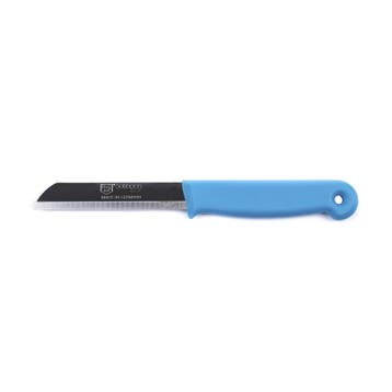 Solingen Schilmesje – RVS Glad – 18,5 cm met Blade Cover, Ophalen of Verzenden, Nieuw, Rvs of Chroom