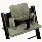 Luxury Tripp Trapp Stoelverkleiner | Sage Velvet, Nieuw
