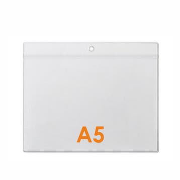 A5 Kaarthouder / Badgehouder - Type PHS-A5-Liggend