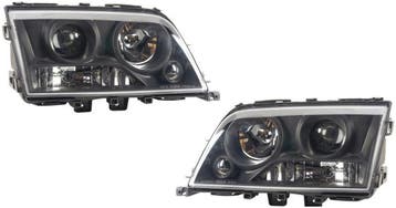 Koplampen Mercedes W202 zwart 93-00, Ophalen of Verzenden, Nieuw