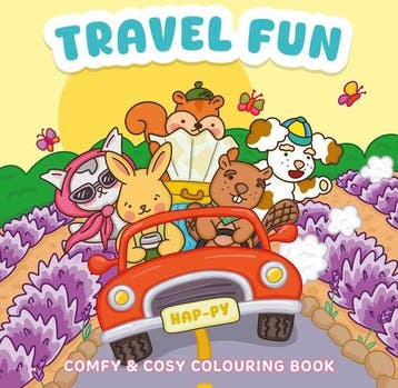 Comfy & Cozy - Travel Fun Kleurboek | Rebo Productions -, Verzenden, Nieuw