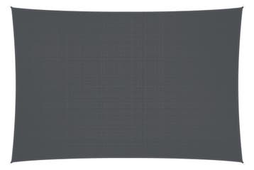 Schaduwdoek 6 x 4m | Rechthoek - Waterresistent | Antraciet, Ophalen of Verzenden, Nieuw