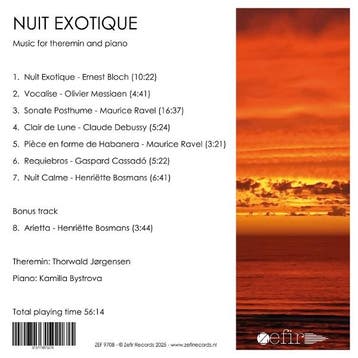 cd - thorwald jorgensen &amp; kamilla bystrova - NUIT EXO..., Verzenden, Zo goed als nieuw
