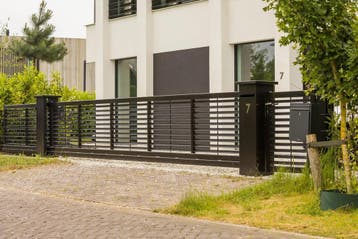Lamellen poorten | Van Klompenburg | Specialist Hekwerken, Nieuw