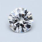 1 pcs Diamant (Natuurlijk) - 0.87 ct - Rond - D (kleurloos), Sieraden, Tassen en Uiterlijk, Edelstenen, Nieuw
