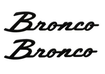 Ford Racing 21-24 Bronco Classic Script Fender Badge Kit -, Ophalen of Verzenden