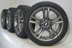 BMW 3 4 serie F30 F31 F32 F33 F36 658 18 inch velgen Pirelli, Auto-onderdelen, Banden en Velgen, 18 inch, Gebruikt, Velg(en), Winterbanden