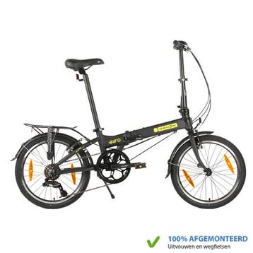 Dahon HIT Vouwfiets 20 inch met 6 Versnellingen – Zwart, Fietsen en Brommers, Fietsen | Vouwfietsen, Nieuw