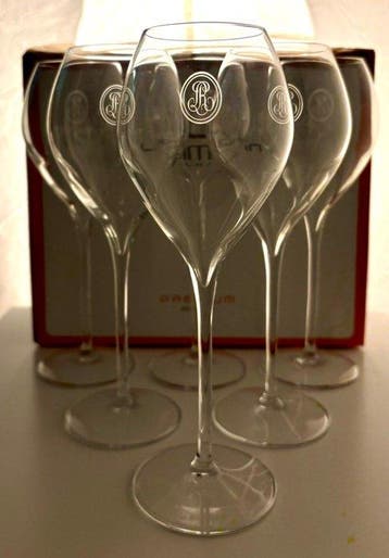 Lehmann - Champagneglas (6) - Glas - Louis Roderer glazen
