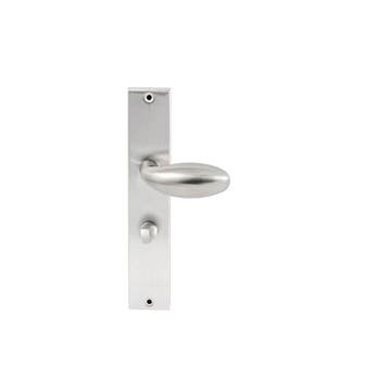 Knopkruk Golf op rechthoekig langschild WC63/8mm - RVS, Verzenden, Nieuw