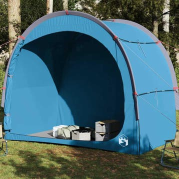 vidaXL Opbergtent waterdicht blauw, Verzenden, Nieuw, Tot en met 2