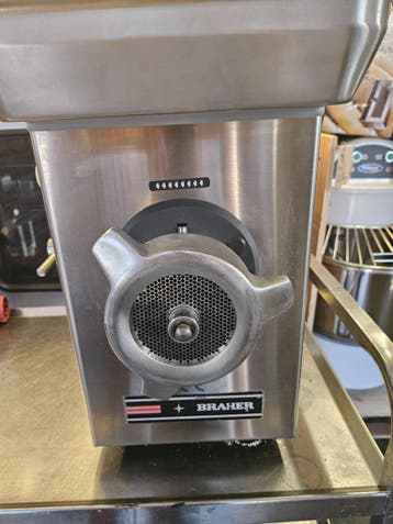 Braher gehaktmolen in veiling SLAGERIJ, Gebruikt, Bakkerij en Slagerij