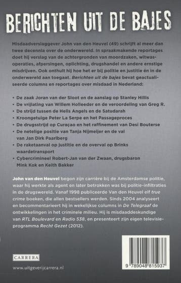 Berichten uit de bajes 9789048815937 John van den Heuvel, Verzenden, Gelezen, John van den Heuvel