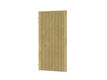 Vuren Poortdeur Rhombus 100 x 190 cm, Tuin en Terras, Schuttingen, Nieuw