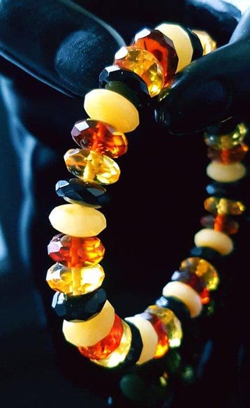 Amber Zeldzame natuurlijke Baltische amber armband -