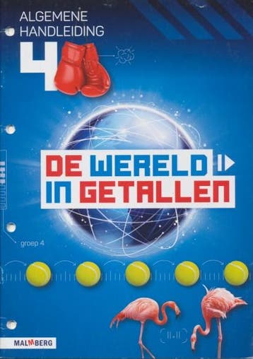 De wereld in Getallen versie 5 Handleiding groep 4 ex map, Boeken, Schoolboeken, Verzenden, Nieuw